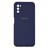 Чехол Full Case HQ with frame для Samsung A03s (164mm) Цвет 08, Dark blue