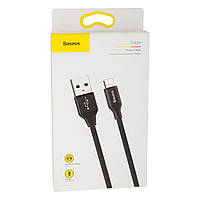 Кабель USB Baseus CALYW-B Lightning 0.6m Цвет Чёрный, 01