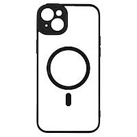 Чехол для iPhone 14 Plus Baseus Frame Series Magnetic Case Glass 0.22mm ARJT030001 Цвет black