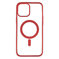 Чехол для iPhone 12 Pro Max Color MagSafe Цвет 01 Red
