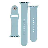 Ремешок для Apple Watch Band Silicone Two-Piece 38/40/41 mm Цвет 64, Light cyan