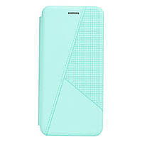 Чехол-книжка кожа Twist для Samsung Galaxy A03s Цвет 9, Mint