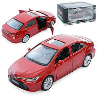 Машина автомодель "Toyota Corolla" AS-3073 АвтоСвит, 1:43, металл, инерционная, 11см, открываются двери