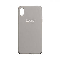 Чехол Silicone Case Full Size (AA) для iPhone X/Xs Цвет 11.Antique white