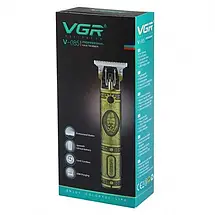 Машинка для стриження волосся й бороди VGR V-085 Voyager Тример окантовна професійна, фото 6