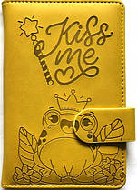 Блокнот дитячий А6 штучна шкіра 64 чистих аркуші 9354