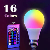16 цветов RGB лампа