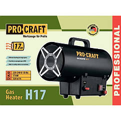 Газова теплова гармата Procraft H17