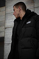 Зимний мужской пуховик спортивный мужской пуховик теплая мужская куртка с капюшоном Puma