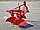 Плуг польський Віракс 2х20 із усиленими корпусами, регулювання ширини обробітку, фото 7