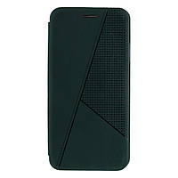 Чехол-книжка кожа Twist для Xiaomi Poco F3 Цвет 3, Green