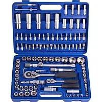 Набор инструментов автомобильный Piece tool set в кейсе Синий 108 шт (1412NBSTRMNTC4) CLS55