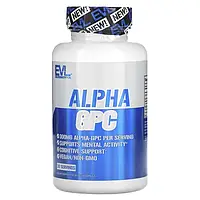 EVLution Nutrition, Alpha GPC, 150 мг, растительных капсул