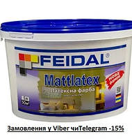 Feidal Краска латексная Mattlatex мат белый 5 л