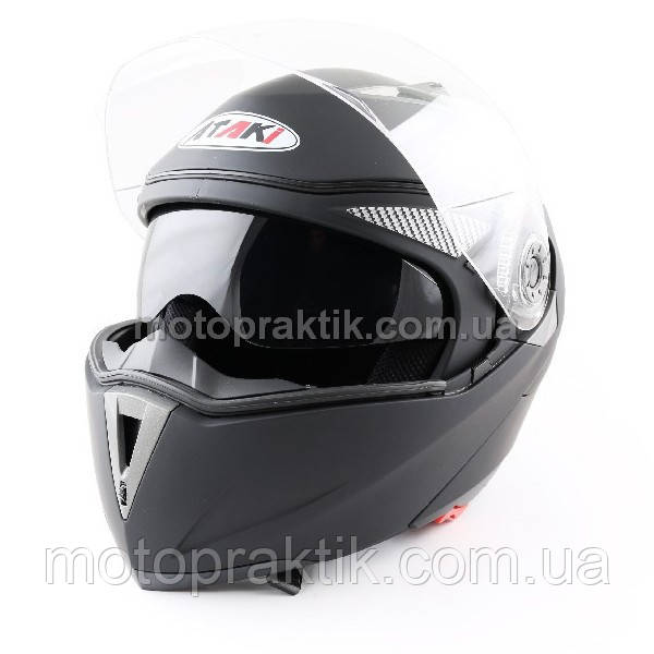 Шолом (модуляр) Ataki FF105 Solid чорний матовий Шолом (модуляр) Ataki FF105 Solid