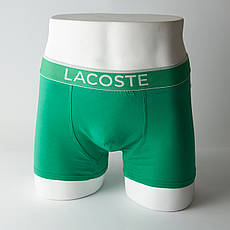 Набір чоловічих трусів Lacoste Лакоста в подарунковому пакованні 5 шт., фото 6