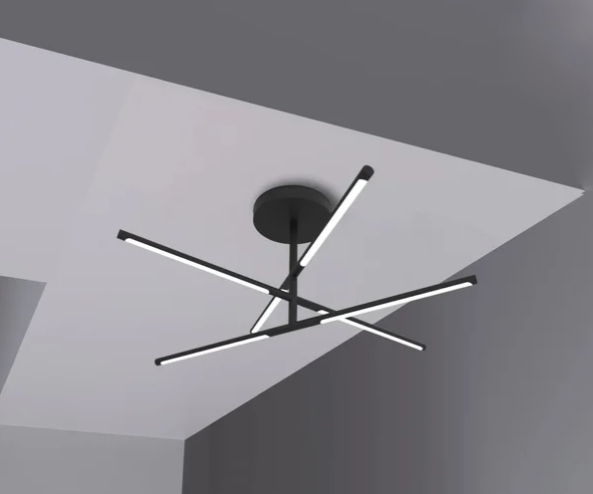 Стельовий світильник MJ-Light KONO 36 W 3200 K BK 15001