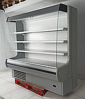 Холодильный регал (горка) «Росс Модена», 2.0 м., (Украина) (+4° +10°), новый компрессор, Б/у