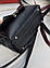 Сумка жіноча з натуральної шкіри через плече чорна, фото 5