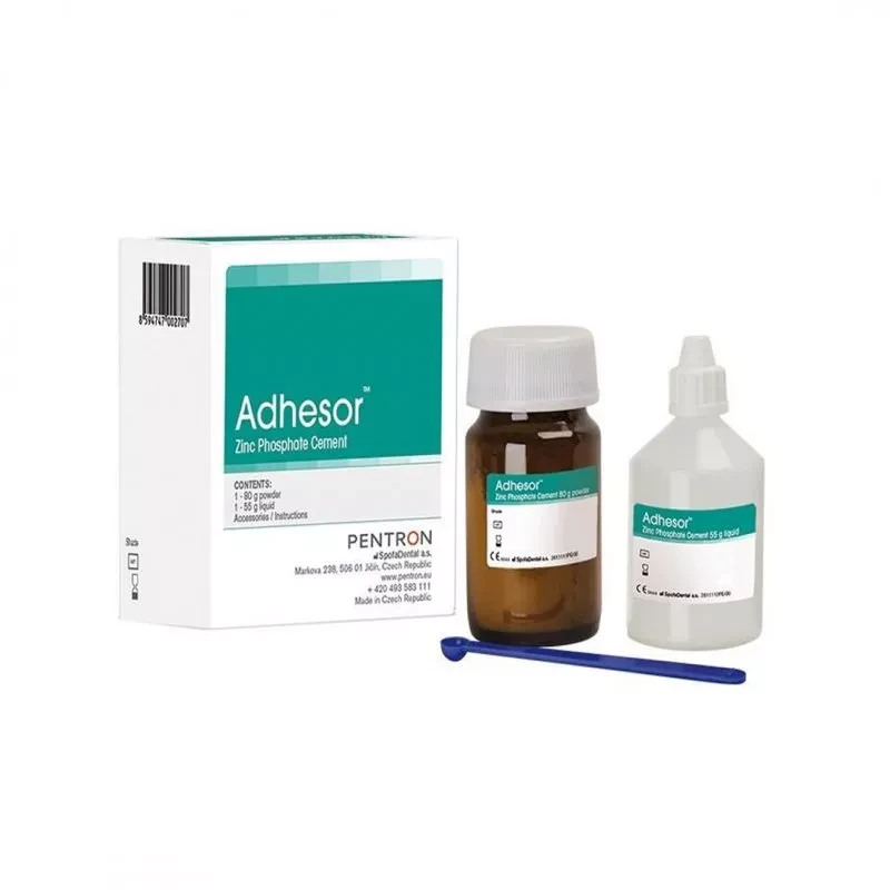 Adhesor Original (Адгезор оригінал) Spofa 80 г + 55 г - цинк-фосфатний цемент