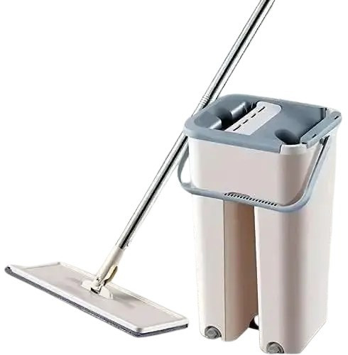 Набір швабра та відро 2 в 1 Hand Free Cleaning Mop з автовіджимом 6л