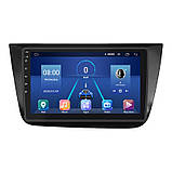 Al Штатна магнітола для SEAT Altea I 2004-2009 екран 9" 4/32 Gb 4G Wi-Fi GPS Top Android, фото 2