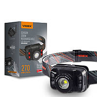 Светодиодный налобный фонарь VIDEX VLF-H045Z 270Lm 5000K черный