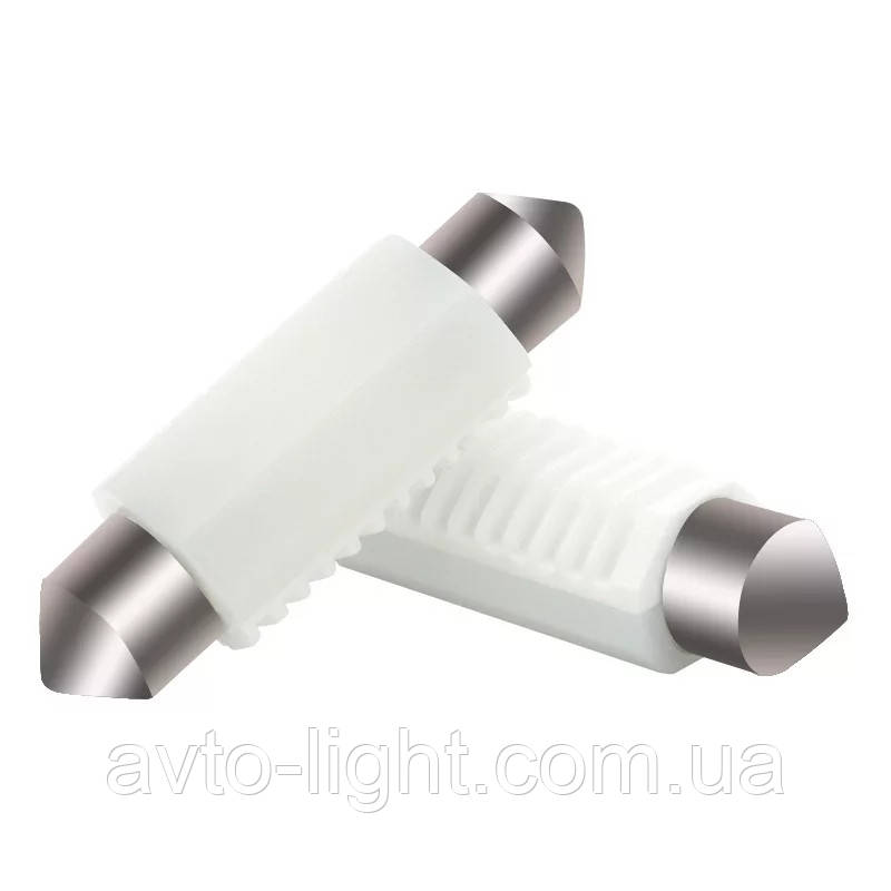 T11 1SMD 36 мм Festoon 12 V 0.6 W SV8.5-8 Білий (1 шт.)