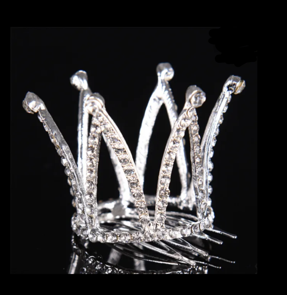 Украшение в волосы,гребень корона маленькая Корона в миниатюре/корона на гребне/мини корона - фото 7 - id-p2013501748