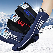 Термошкарпетки чоловічі зимові TERMO Socks 41-45 р / Вовняні високі теплі термошкарпетки на зиму до -25°С