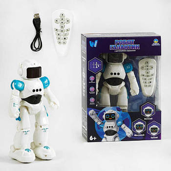 Робот Галактик на радіокеруванні 65902 UK WToys українське озвучення, LED підсвічування, 6 пісень