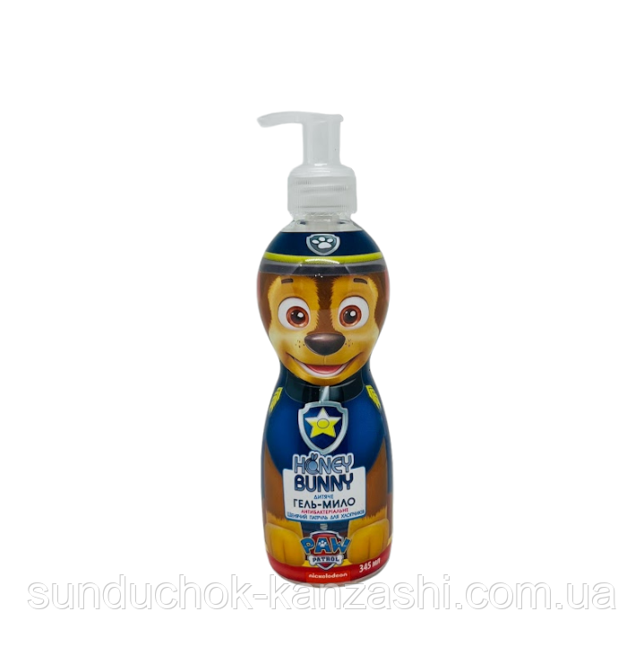 Гель-мило для рук дитяче (антибактеріальне), Honey Bunny для хлопчиків , 345 мл