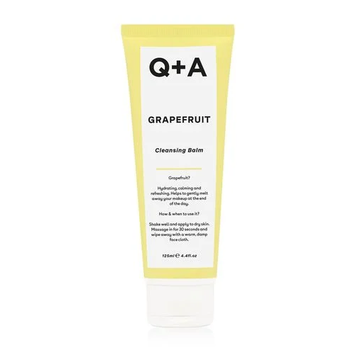 Бальзам очищуючий для обличчя з грейпфрутом  Q+A Grapefruit Cleansing Balm 125 мл, фото 1