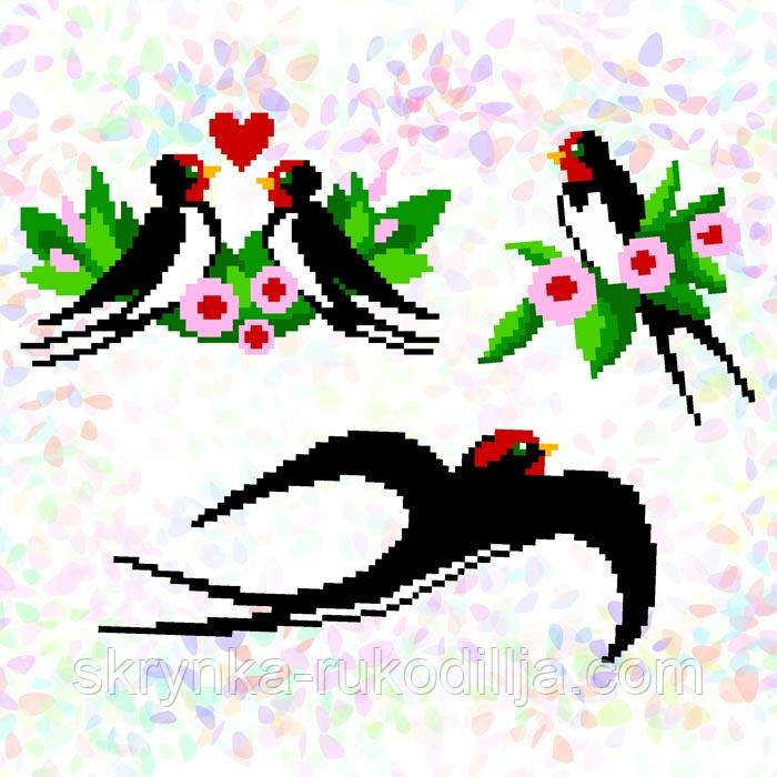 Водорозчинний флізелін К-348 Confetti 20х30