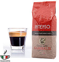 Кофе в зернах Garibaldi Intenso 1кг (50% арабика, 50% робуста), Италия