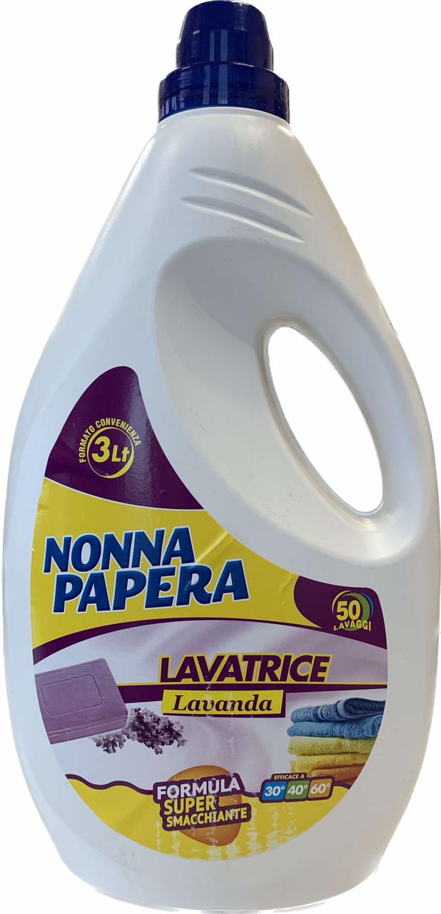 Гель для стирки белья Nonna Papera Lavatrice Lavanda, 3 л (50 стирок) - фото 1 - id-p2013512901