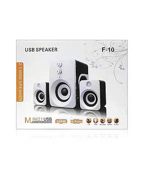 Музичні колонки для комп'ютера 2.0 FT-10 7960 (30 шт)