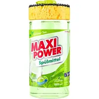 Средство для мытья посуды Maxi Power Зеленый чай 1 L
