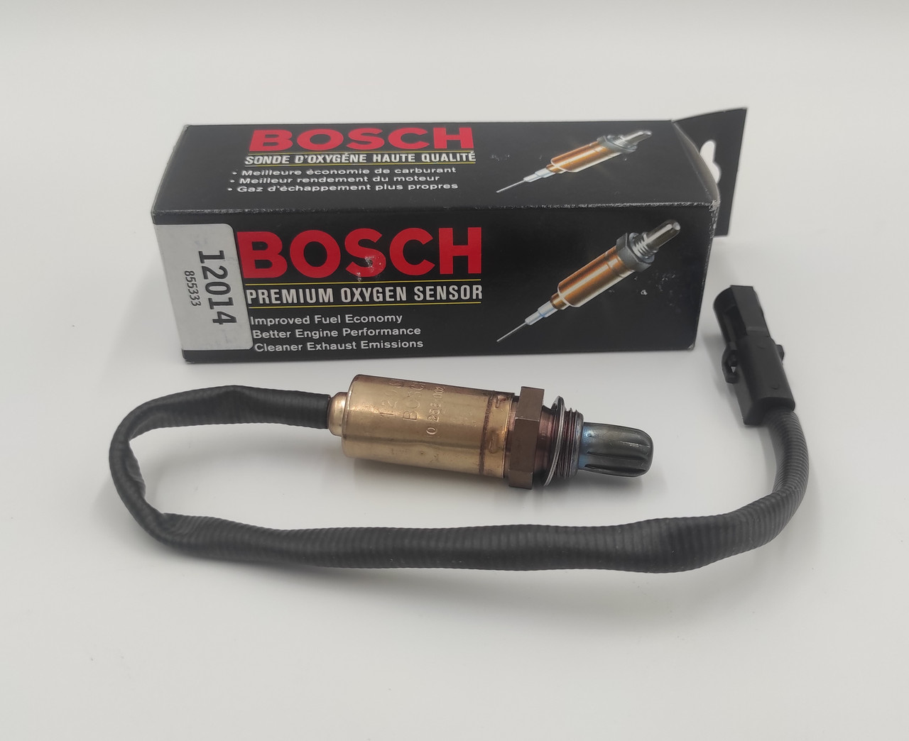 Лямбда-зонд Ланос 1,5 (датчик кисневий, один дріт) BOSCH оригінал, фото 1