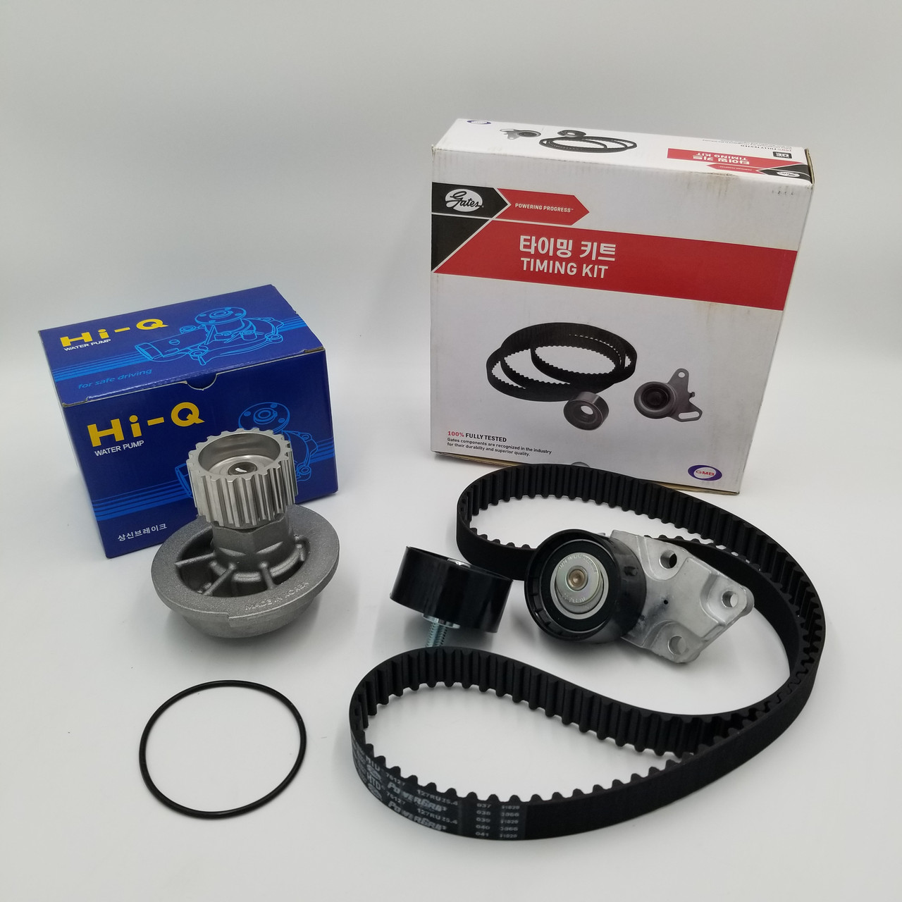 Комплект ременя ГРМ Лачетті, Авео 1.6 Gates Корея