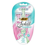 Одноразовые станки для бритья Bic Miss Soleil Sensitive 3 шт