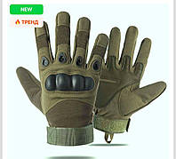 Тактические перчатки с пластиковыми вставками №1Р Тактичні рукавиці з вставками