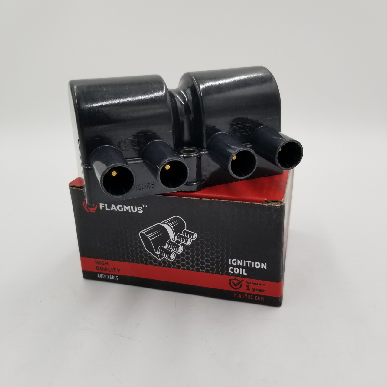 Котушка запалювання Ланос (4-х конт) FLAGMUS Чехія, фото 1