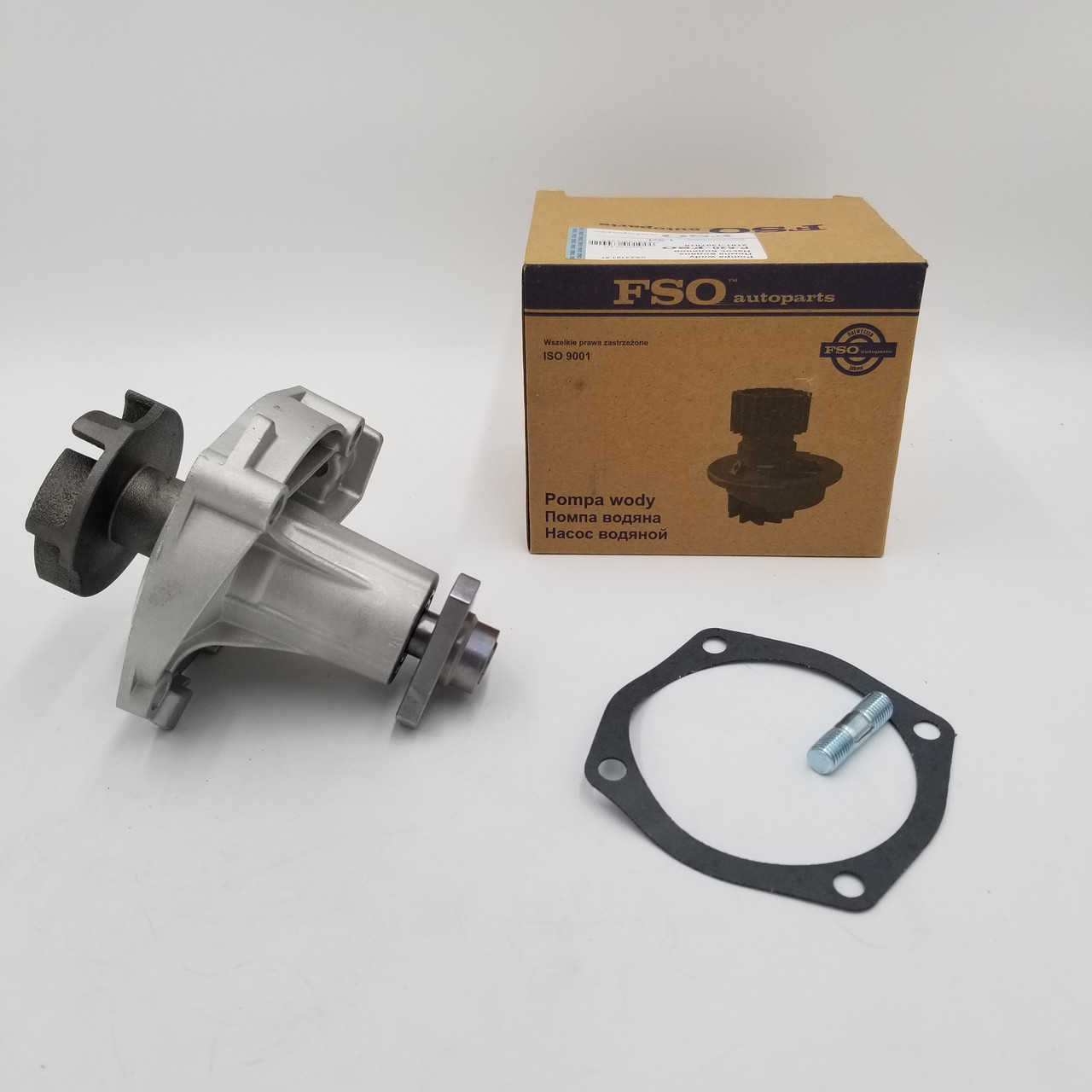 Помпа водяна ВАЗ 2101-07, 2121, 2123 (чугунна крильчатка) FSO Польща