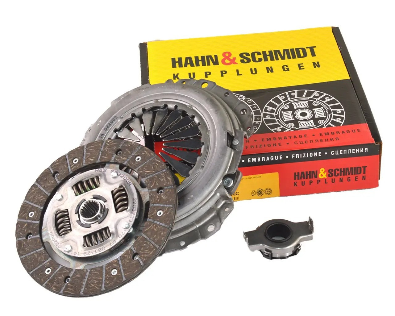 Зчеплення в зборі Ланос 1.6 (кошик+диск+вижимний) Hahn&Schmidt Туреччина