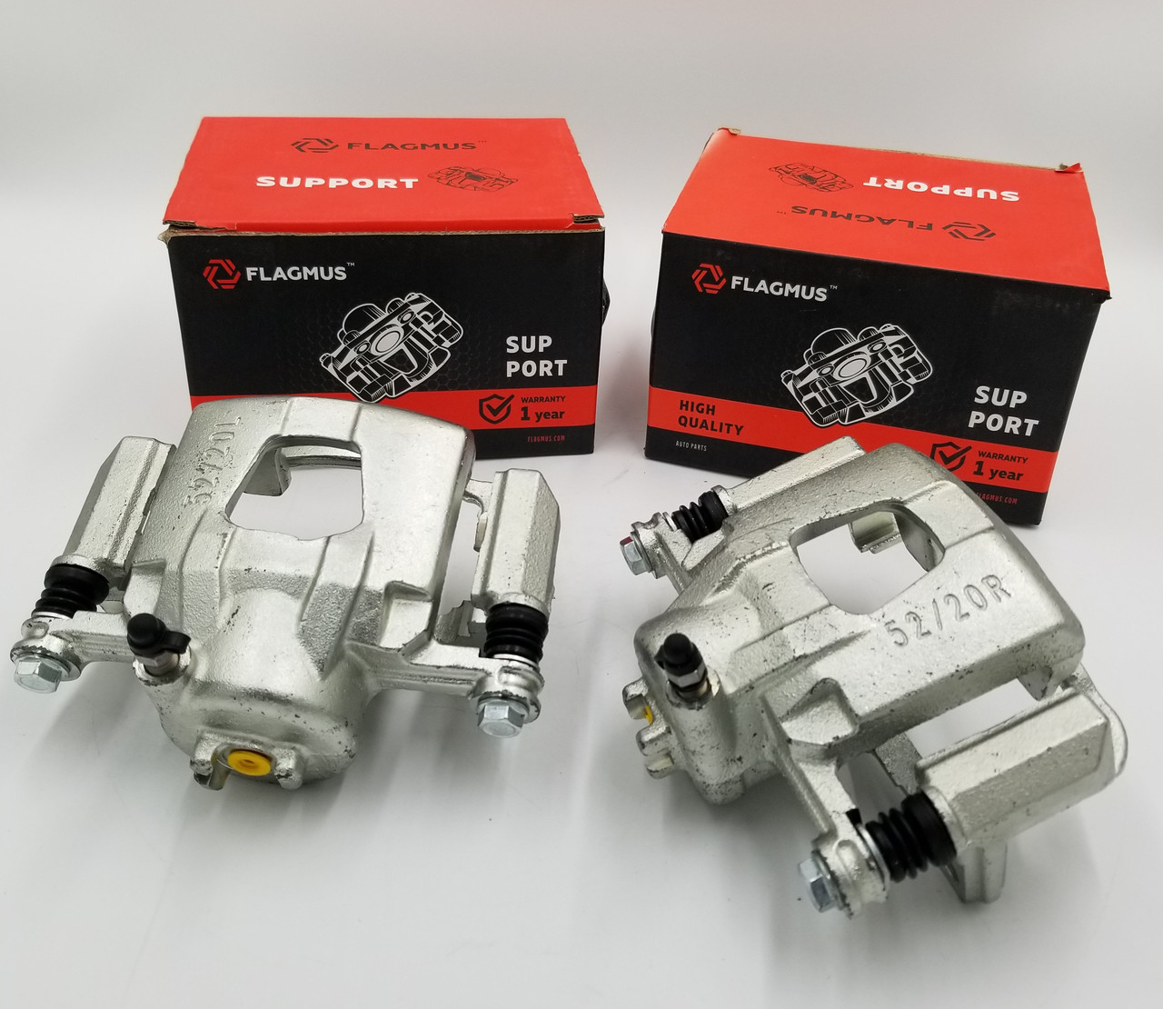 Супорти гальмівні Авео передні (комплект правий+лівий) FLAGMUS Чехiя