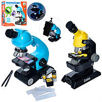 Детский микроскоп 25 см с аксессуарами 2 цвета, Limo Toy (SK0046AB)