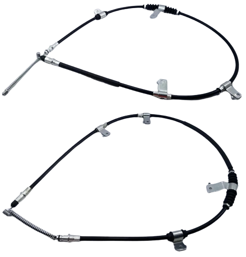 Троса ручника Авео комплект лівий+правий CRB Корея