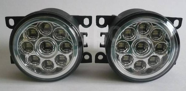 Комплект протитумованих фар Део Нексія Н-150 (LED) Корея