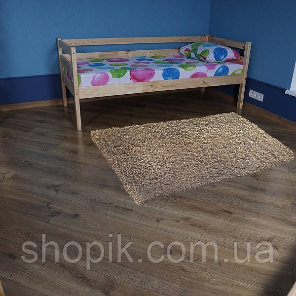 Дитяче односпальне ліжко babyson 2 лакове 80x190см, Спальні ліжка для підлітків Shopik